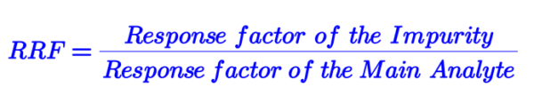 Pintho Rrf Relative Response Factor (RRF) Calculation & Implementation | In HPLC ...