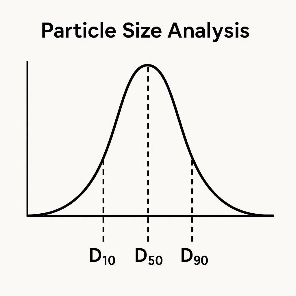 What Are D10, D50, and D90 in Particle Size?