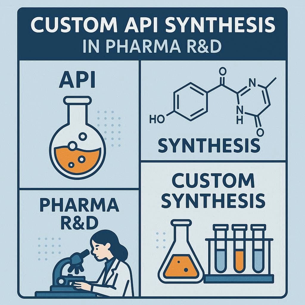 What is Custom API Synthesis in Pharma R&D and Why Is It Important 2 What is Custom API Synthesis in Pharma R&D and Why Is It Important