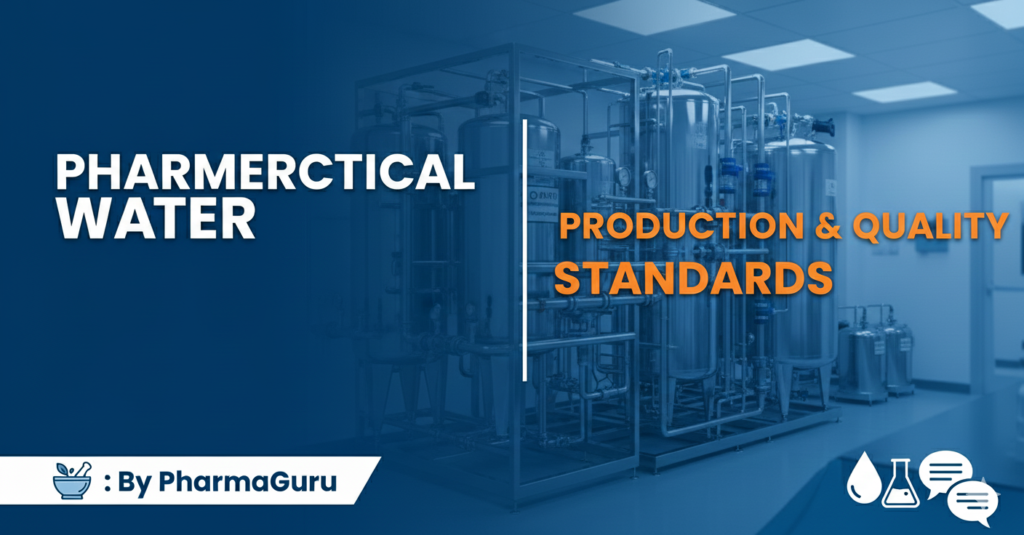 Pharmaceutical water production and standards