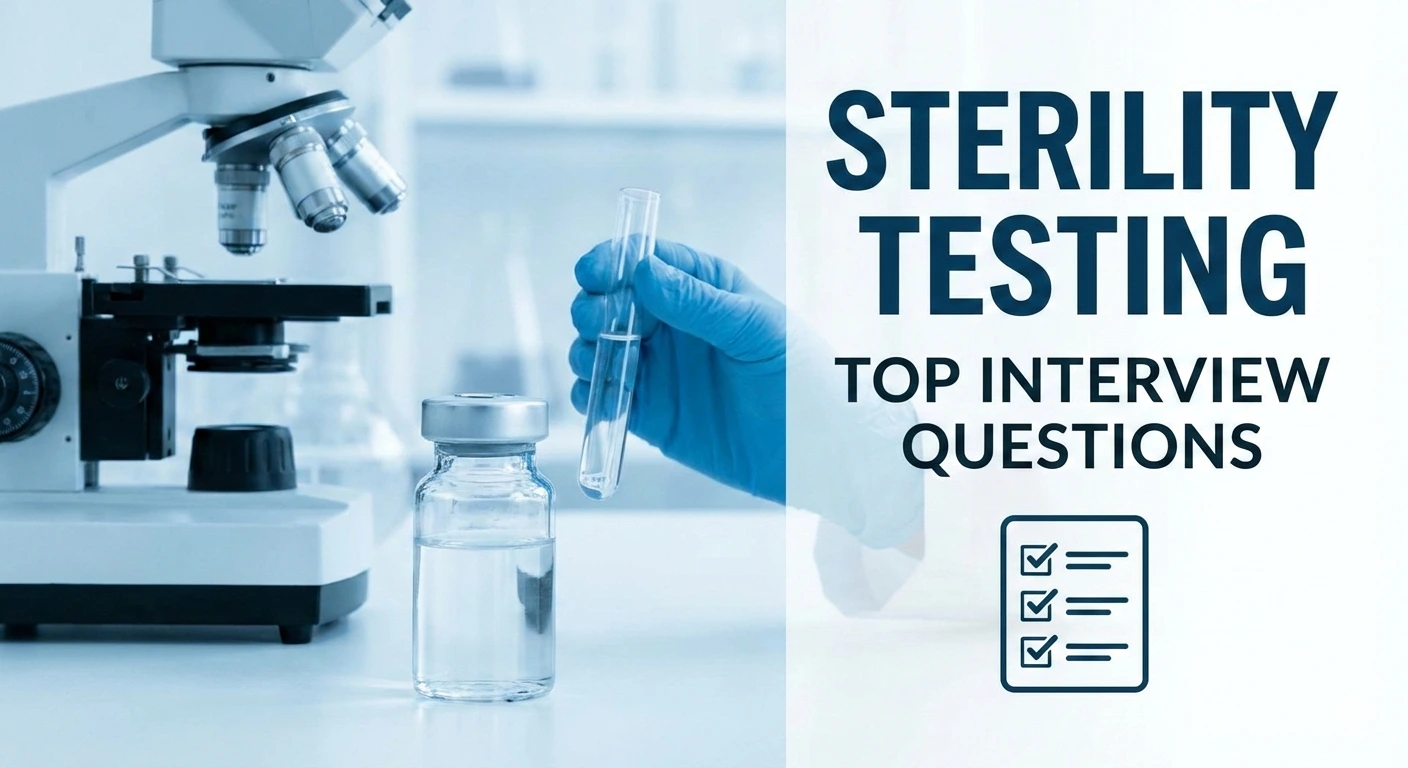 Sterility Test: Top 20+ Interview Questions and Answers