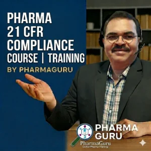 Pharma 21 CFR Compliance Foundation Course
