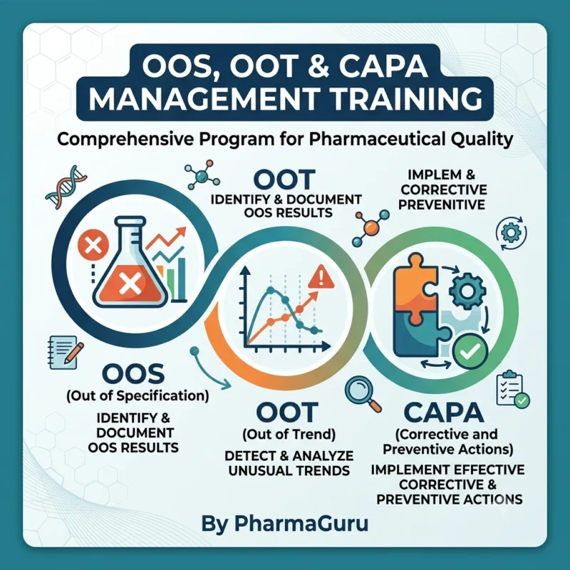 OOS, OOT & CAPA Management Training for ARD/QC/QA/RA Professionals | Popular course 1 OOS, OOT & CAPA Management Training for ARD/QC/QA/RA Professionals